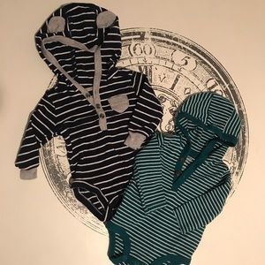 Long Sleeve Hooded Onesie